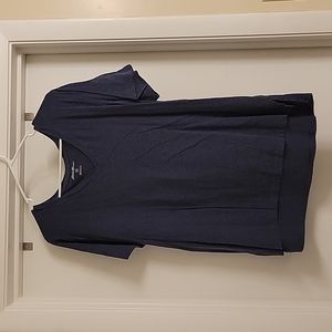 Blue v neck eddie Bauer short sleeved tshirt